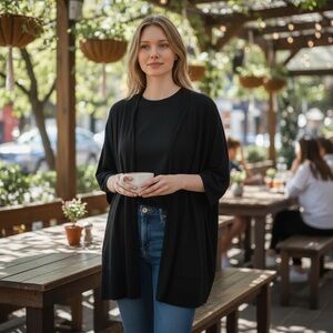 Everly Black Cardigan‎